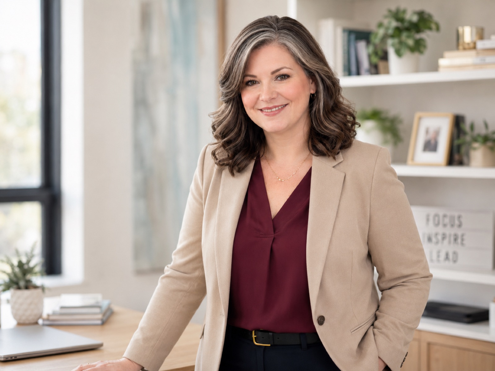 Allison Hild in her Cincinnati office
