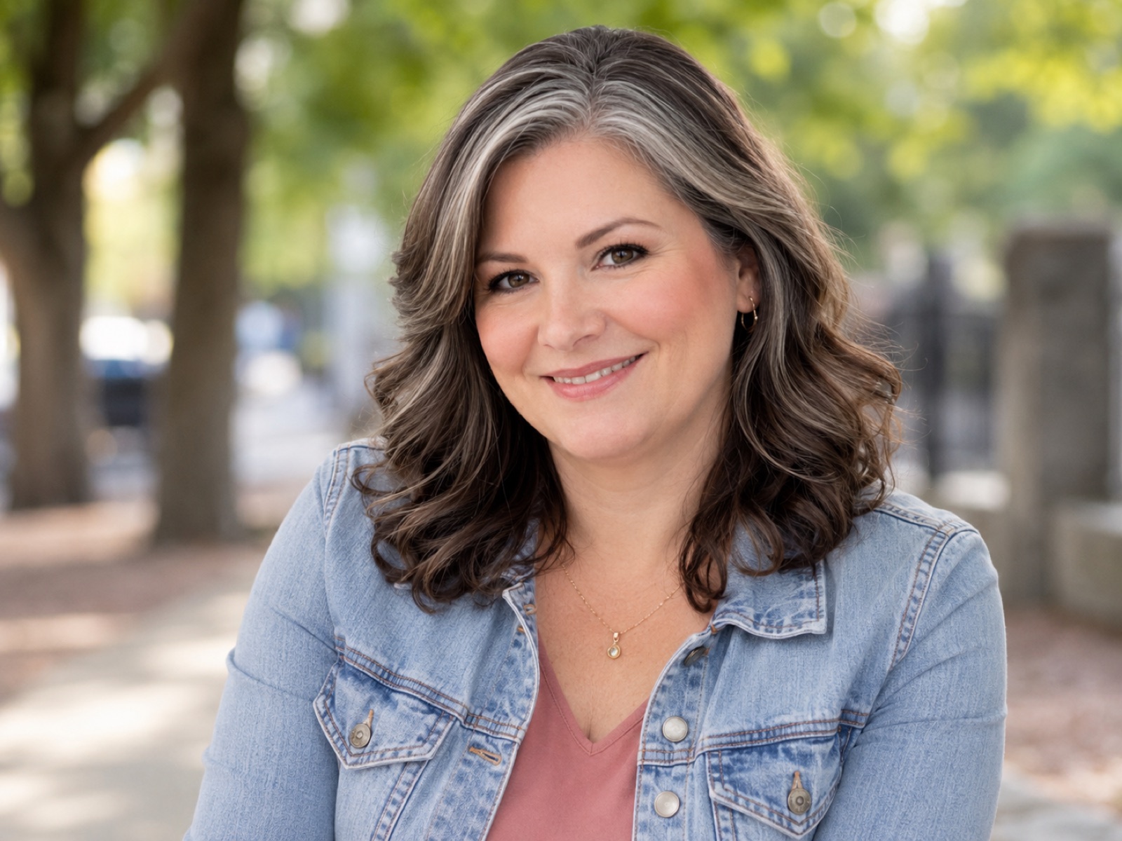 Portrait of Allison Hild outdoors in Cincinnati